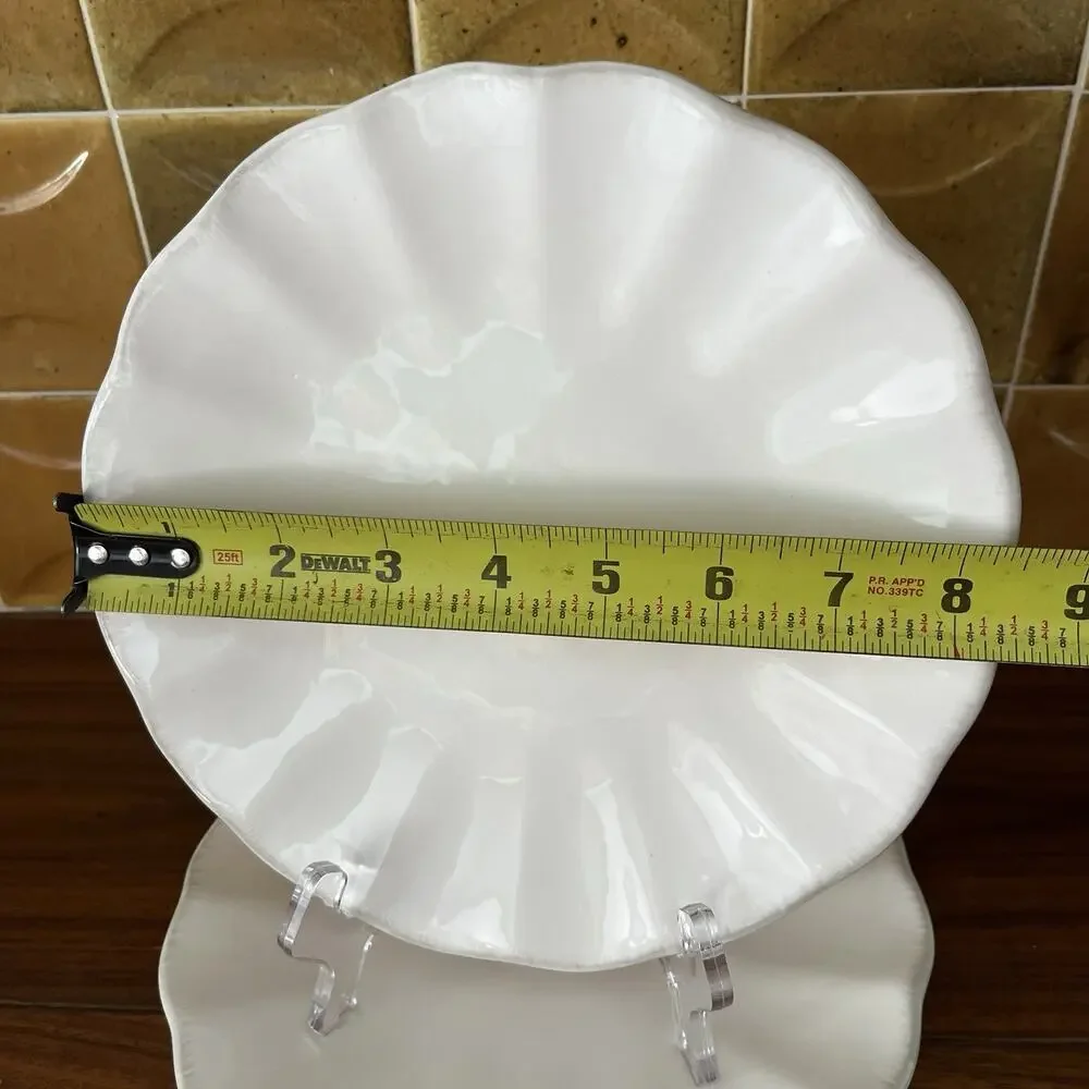 American Atelier Athena 5166 Ironstone Salad Plate 8.5